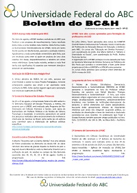 Boletim BC&H - Agosto 2014